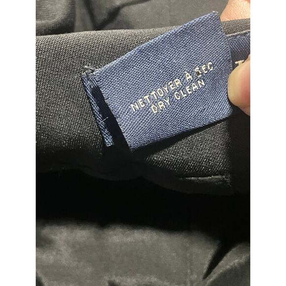 VTG Tristan & Iseut Jacket Womens Size 6 Fully Lined Button Made in Canada Black - Picture 12 of 13